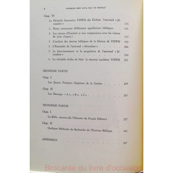 Pourquoi Dieu a-t-il élu un peuple ? Volume 1 et 2