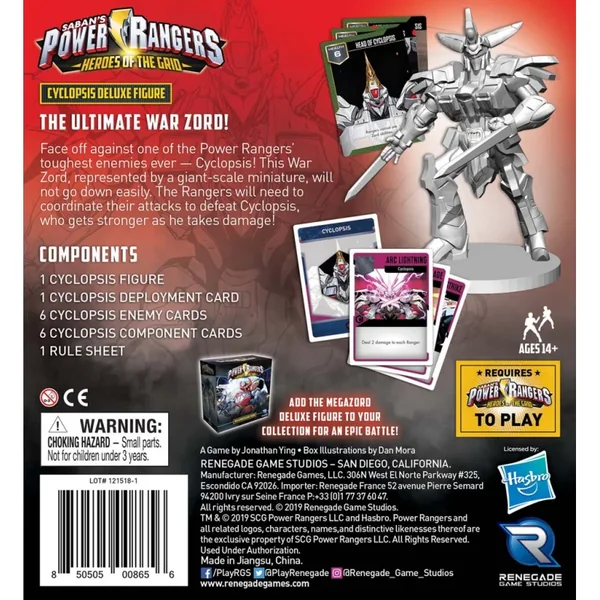 Power Rangers HotG Cyclopsis Deluxe Figure
