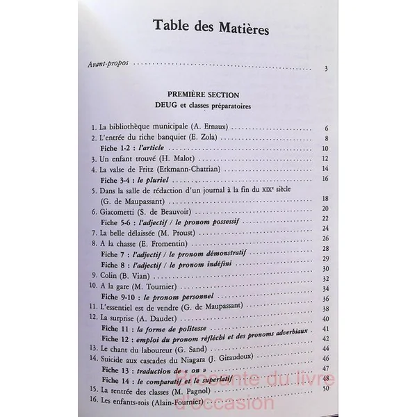Pratique du thème italien-