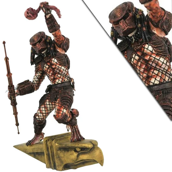 PREDATOR 2 Statuette Movie Gallery City Hunter Diamond Select