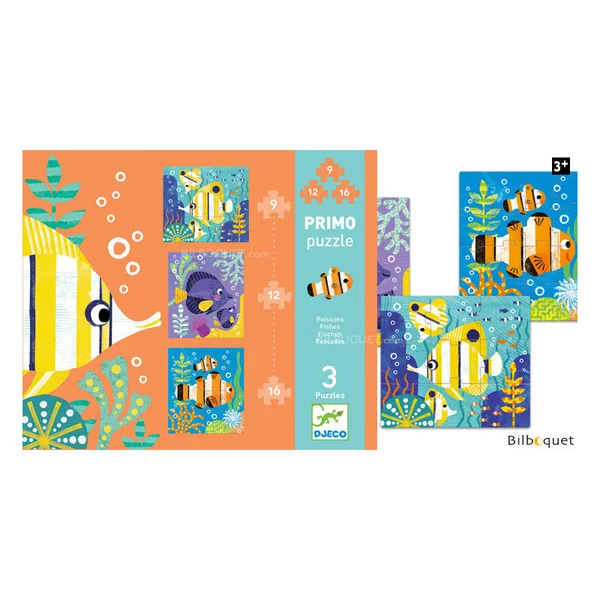 Primo Puzzle Poisson 9/12/16 pièces