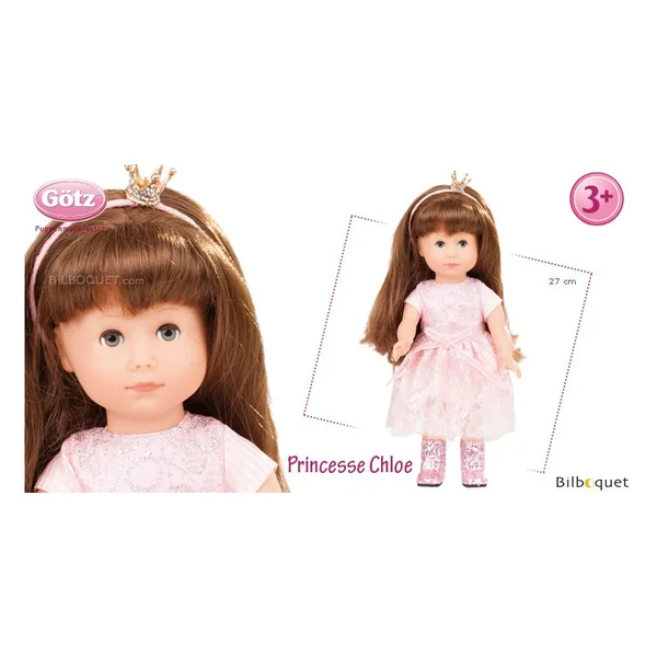 Princesse Chloe - Poupée Götz Just Like Me 27cm