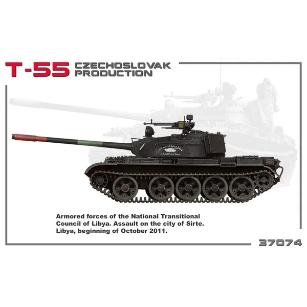 PRODUCTION T-55 TCHÉCOSLOVAQUE soviétique