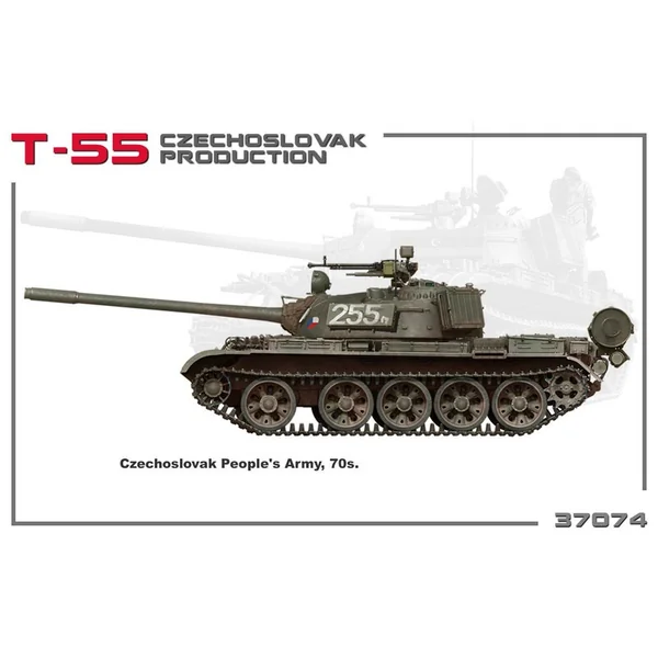 PRODUCTION T-55 TCHÉCOSLOVAQUE soviétique
