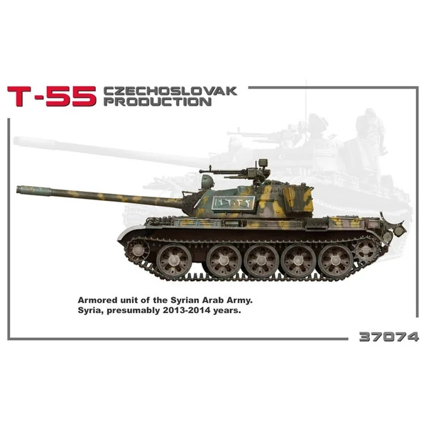 PRODUCTION T-55 TCHÉCOSLOVAQUE soviétique