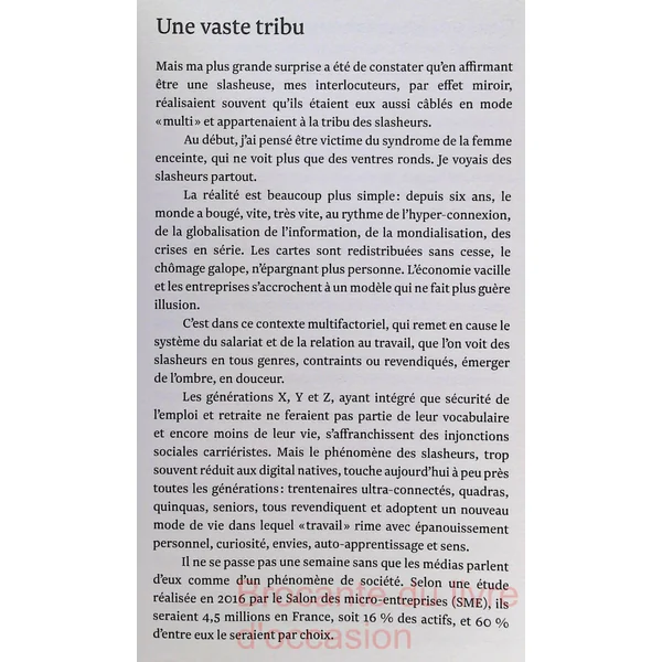 Profession Slasheur