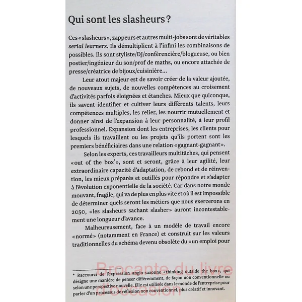 Profession Slasheur