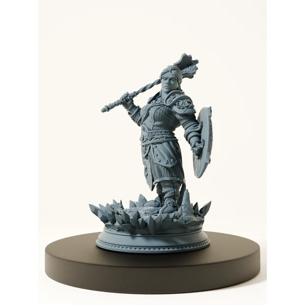 Prêtresse de combat naine