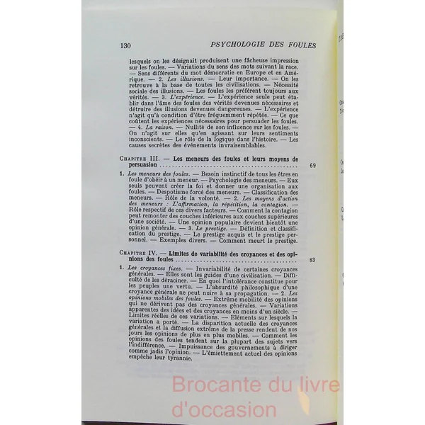 Psychologie des foules