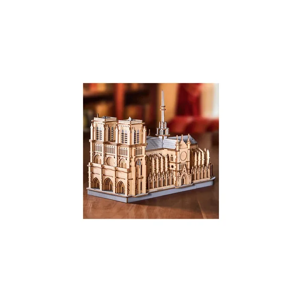 Puzzle 3d mécanique facile Cathédrale Notre Dame de Paris