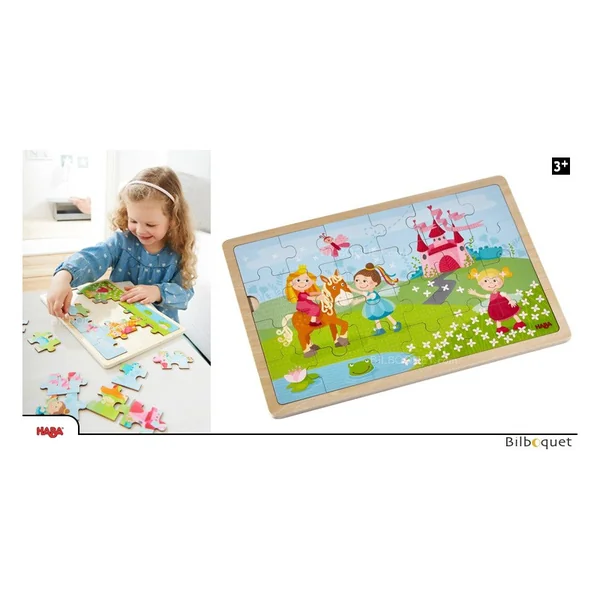 Puzzle en bois Princesses