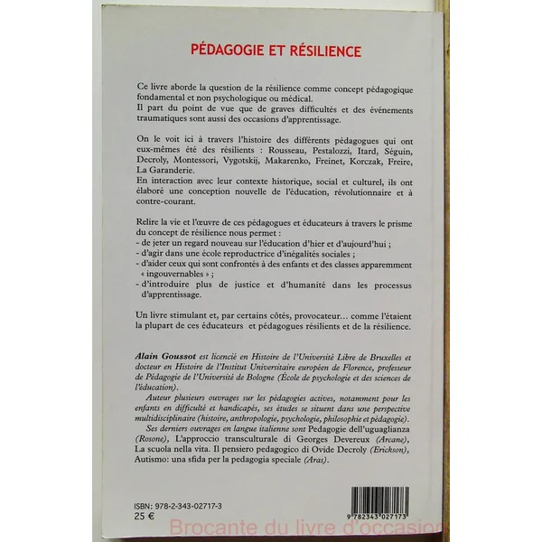 Pédagogie et résilience