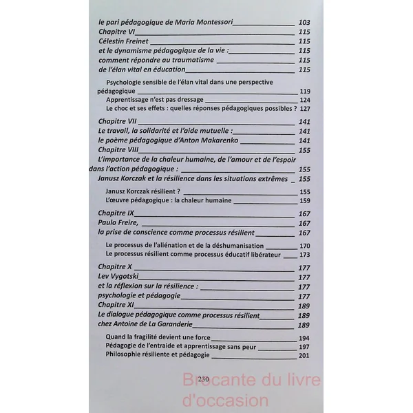 Pédagogie et résilience