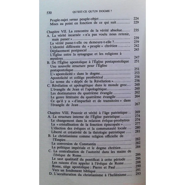 Qu'est-ce qu'un dogme - Liberté évangélique et vérité normative
