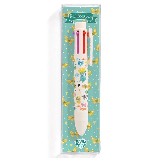 Rainbow pen 6 colors - Elodie