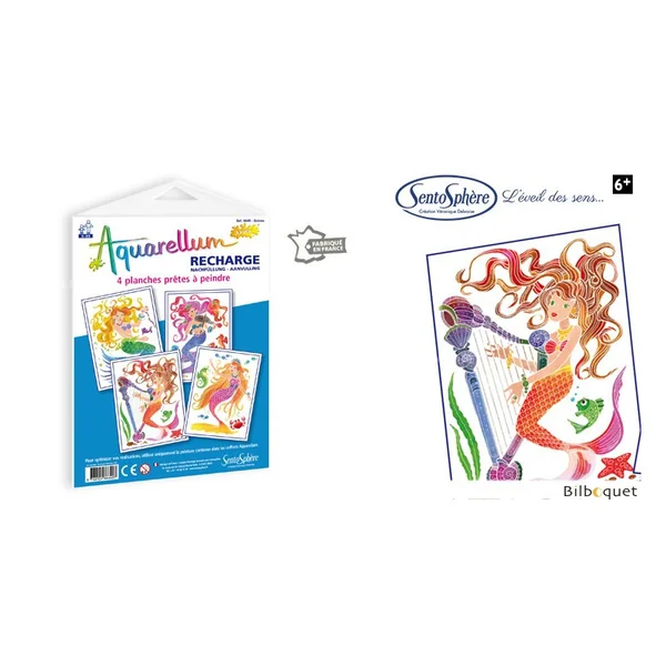 Recharge Aquarellum Junior - Sirènes