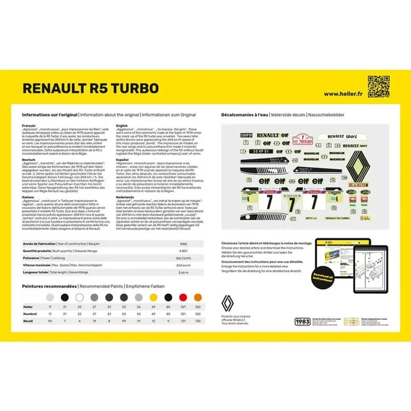 Renault R5 Turbo 1/24