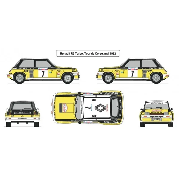 Renault R5 Turbo 1/24