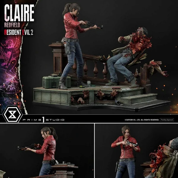 RESIDENT EVIL 2 Statue Claire Redfield Prime 1 Studio