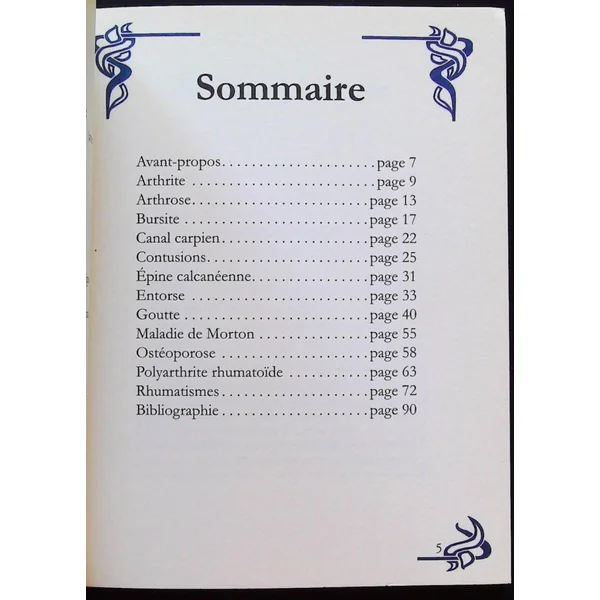 Rhumatismes et autres maux articulaires