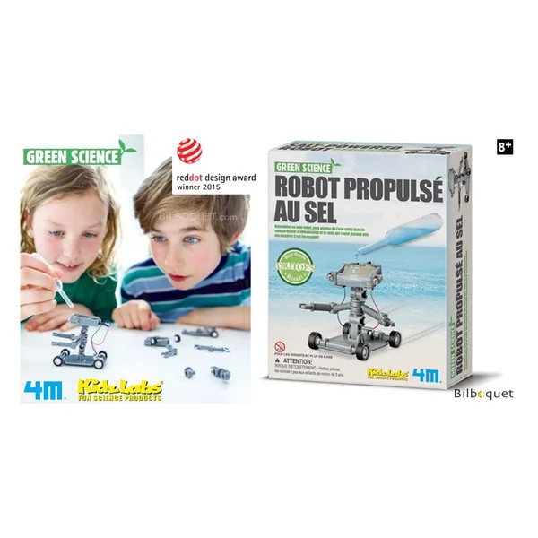 Robot propulsé au sel
