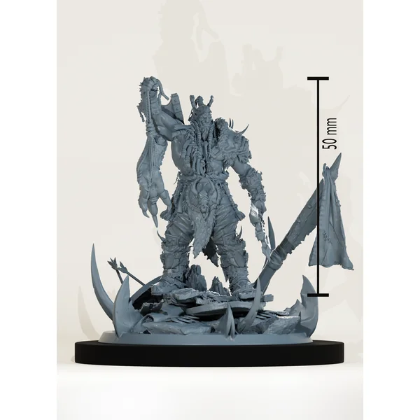 Roi guerrier orc