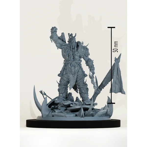 Roi guerrier orc