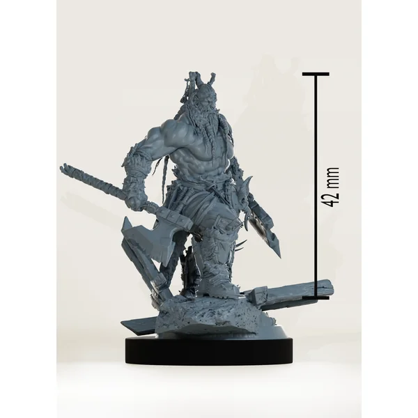 Roi guerrier orc