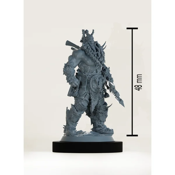 Roi guerrier orc