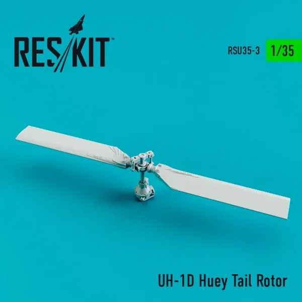 Rotor de queue Bell UH-1D Huey (conçu pour être utilisé avec les kits de modèles Dragon, Kitty Hawk et Panda)