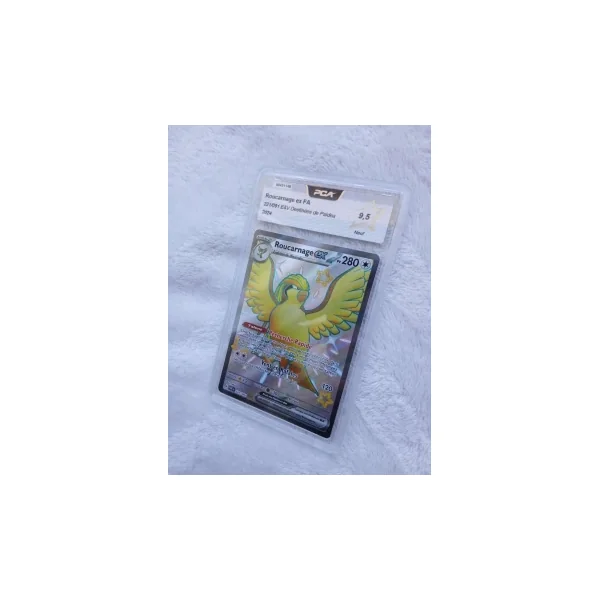 Roucarnage ex shiny PCA 9.5 Destinées de Paldea