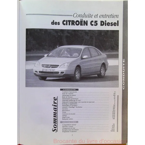 Rta 654.1 Citroen C5 Diesel 2001