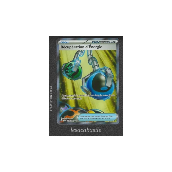 Récupération d'Energie 108/086 UR - ME04 - Chaos Ascendant (2026)
