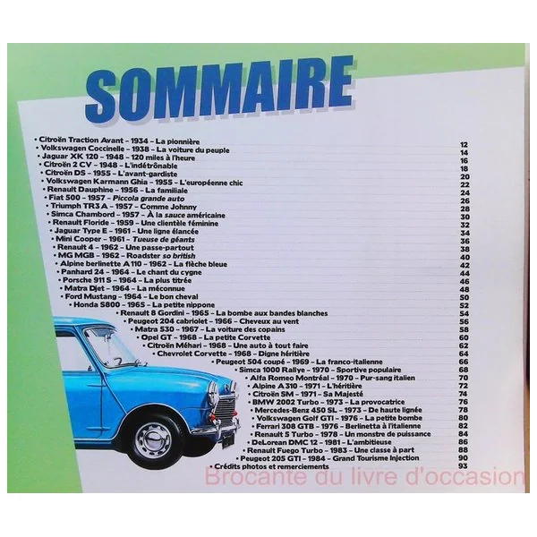 Rêves d'autos-