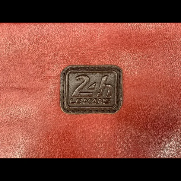 Sac Messenger bandoulière cuir 24h Le Mans - Rouge 26063