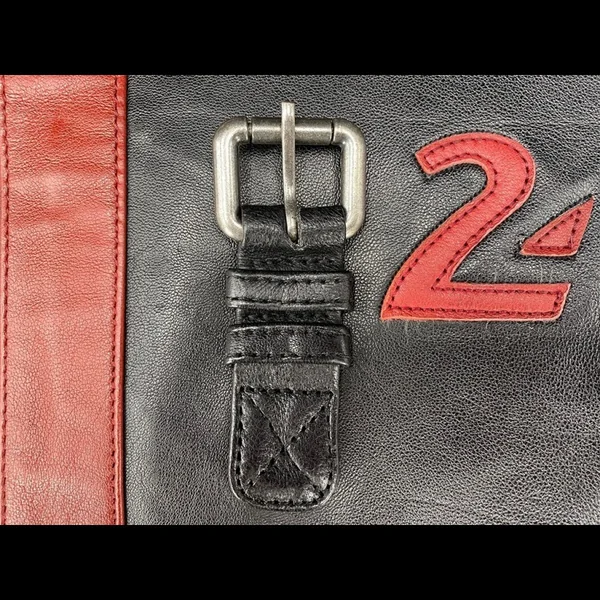 Sac à dos cuir 24h Le Mans - Noir 26064