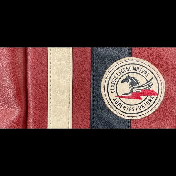 Sac à dos cuir 24h Le Mans - Rouge 26064