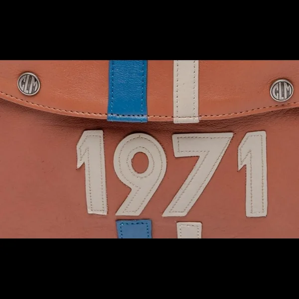 Sac à Dos Cuir Steve McQueen 24H Du Mans Matt Havane