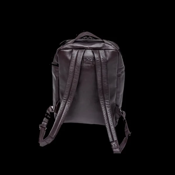 Sac à Dos Cuir Steve McQueen 24H Du Mans Matt Marron