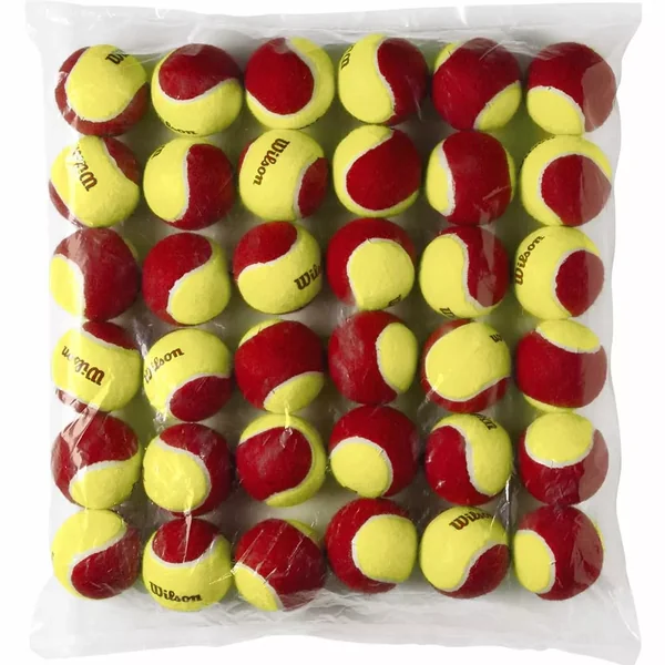 Sachet de 36 Balles Wilson Starter Rouge