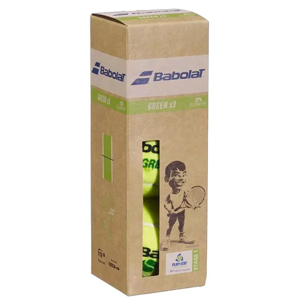 Sachet de 3 Balles Babolat en mousse Soft Foam
