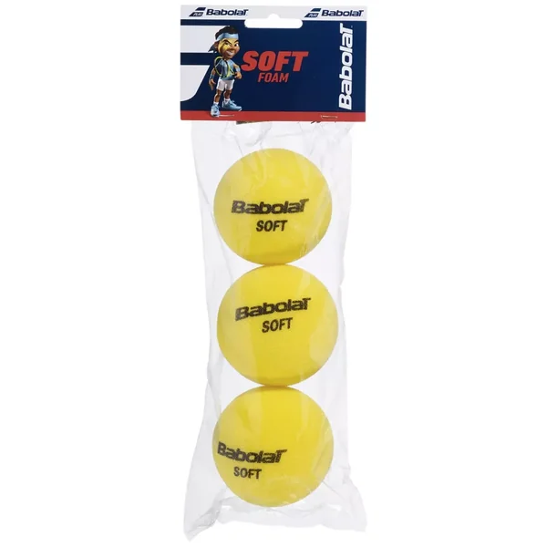 Sachet de 6 Balles en mousse Wilson Starter Foam