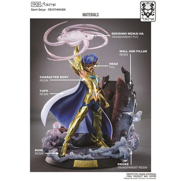 Saint Seiya - Death Mask HQS - Tsume