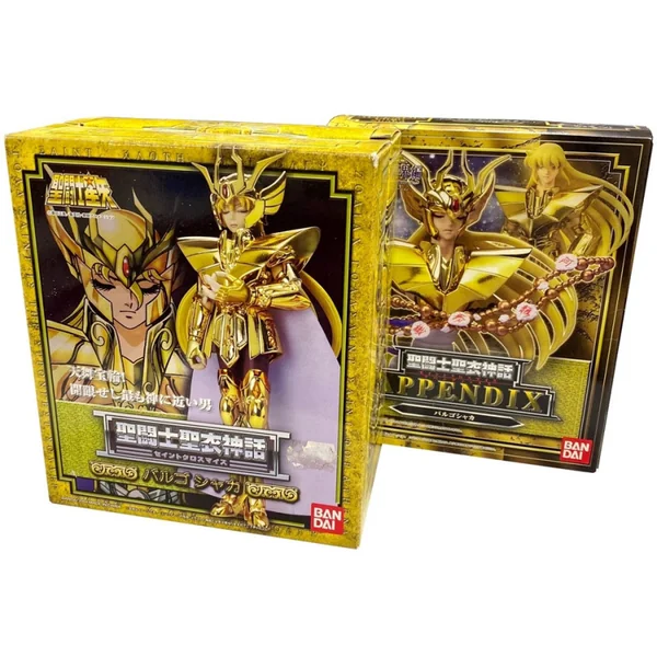SAINT SEIYA Pack Myth Cloth Vierge Shaka + Appendix Bandai