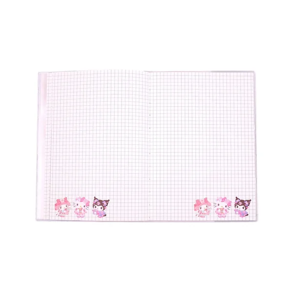 Sanrio carnet Hello Kitty & Friends Sakura Series Holographic Checkered