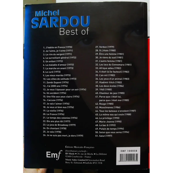 Sardou Michel Best of pvg 50 titres-