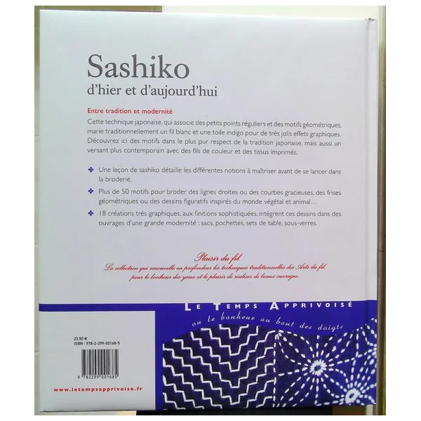 Sashiko d'hier et d'aujourd'hui