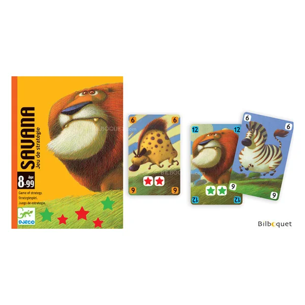 Savana - Jeu de cartes et de tactique