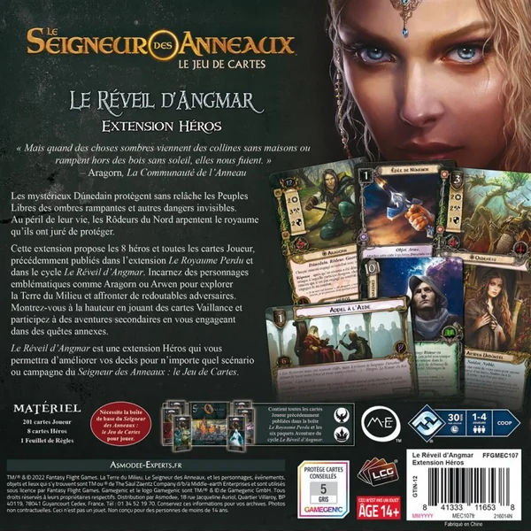 SdA JCE : Le Réveil d'Angmar - Extension Héros