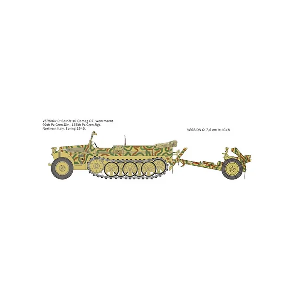 Sd.Kfz.10 & Le.IG 18 & Servants